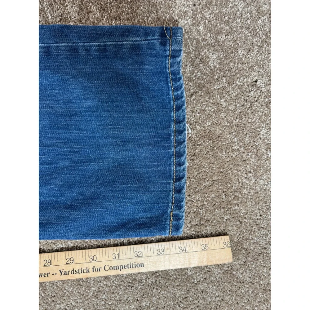Levi's 501 Button Fly Jeans Mens Blue Denim Straight Leg Size‎ 38x34 Vintage Y2K